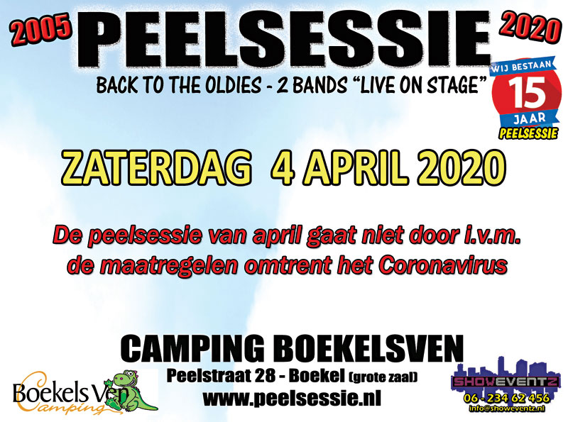 Peelsessie april 2020